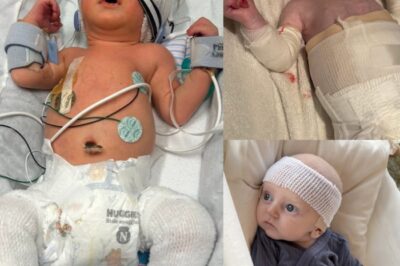 « Le garçon qui ne pleure pas : le combat d’un bébé contre la maladie la plus cruelle dont vous n’avez jamais entendu parler ».