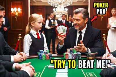 « Battez-moi et je vous donne 1 million de dollars », a lancé en riant un joueur de poker professionnel, ignorant que la fille de sa femme de ménage était une stratège de génie.