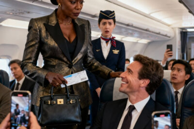 Le siège en première classe d’une milliardaire noire a été volé par un passager blanc qui l’a insultée — et le vol a été immédiatement annulé…