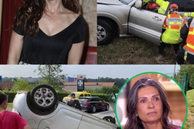 La comédienne Adeline Blondieau victime d’un impressionnant accident de la route et transportée d’urgence à l’hôpital