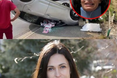 Accident dramatique pour Adeline Blondieau : victime d’une sortie de route sous une pluie diluvienne, elle est transportée d’urgence à l’hôpital – Un état critique et des révélations choquantes sur l’incident.