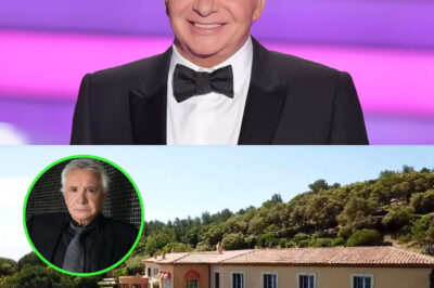 Michel Sardou ouvre les portes de sa maison au cap Bénat : vue plongeante sur la mer et vie tranquille !