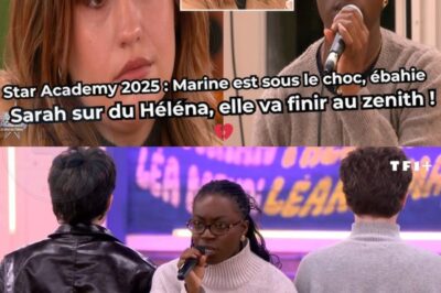 Star Academy 2025 :Marine est sous le choc, ébahie : Sarah sur du Héléna, elle va finir au zenith !