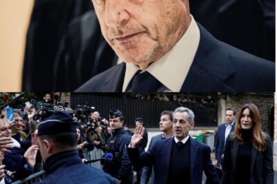 Nicolas Sarkozy gâté en prison par ses fans, le personnel dépassé