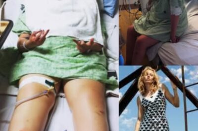 Le mannequin qui a perdu ses jambes, mais pas sa lumière.