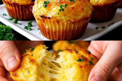 Hai Solo 2 Uova e 3 Patate? La Geniale Ricetta dei Muffin Salati che Sta Conquistando il Web (e Salverà la Tua Cena)