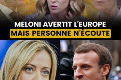 Un camouflet pour Rome : comment la déclaration de Giorgia Meloni a révélé l’effondrement du « modèle Macron »