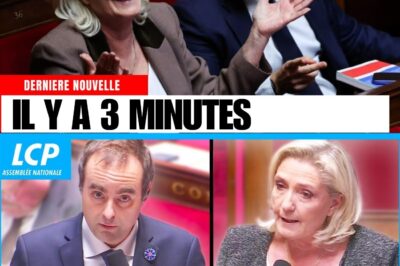 Accords franco-algériens de 1968 : Marine Le Pen interpelle Sébastien Lecornu à l’Assemblée