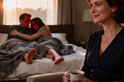 Je suis entrée dans notre chambre et j’ai vu mon mari avec une autre femme. Mais au lieu de crier ou de pleurer, j’ai simplement souri, préparé du café et entamé une vengeance qu’ils n’oublieraient jamais.