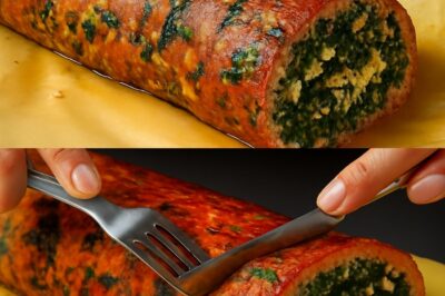 Segreto Svelato: La Ricetta del Polpettone Ripieno che fa Tremare i Ristoranti – Carne Succosa che Si Scioglie in Bocca!