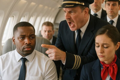 « La première classe n’est pas pour les Noirs » — Un PDG noir s’est senti insulté par le pilote, mais sa réaction après l’atterrissage a laissé tout le monde sans voix.