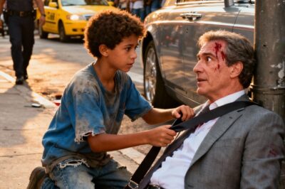 « Un garçon orphelin risque sa vie pour sauver un milliardaire, sans se douter que l’homme qu’il a sauvé est en réalité son père, disparu depuis des années. »