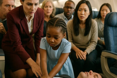 Une jeune fille noire de 12 ans, issue d’un milieu modeste, a sauvé un millionnaire dans un avion… Mais ce qu’il lui a chuchoté l’a fait éclater en sanglots…