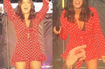 Jenifer a fait sensation à Remis : dans une robe rouge courte révélatrice qui dévoilait accidentellement sa poitrine sur scène, elle a fait rougir les fans avec ce détail, divisant l’opinion publique avec de nombreux avis mitigés.