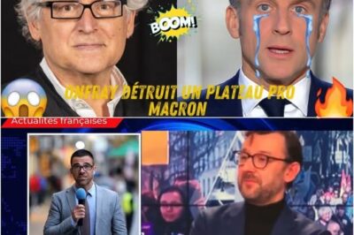 Clash en direct : Michel Onfray met à mal un plateau pro-Macron, sidération en studio