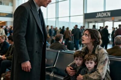 He Fired His Maid Six Years Ago. Today, He Saw Her at the Airport, Shivering, With Two Small Children. Then the Little Boy Looked Up and Smiled, and the Millionaire’s Entire World Collapsed.