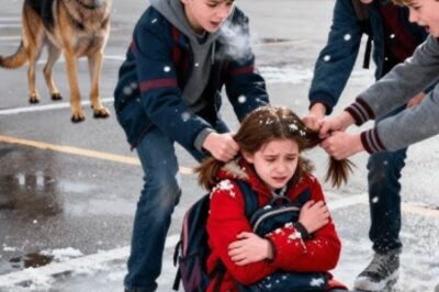 Des brutes s’en prennent à une fillette tranquille, ignorant que son chien était un K9 à la retraite.