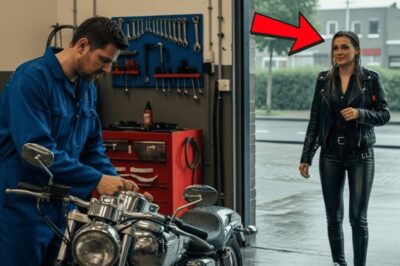 Un Pauvre Mécanicien A Réparé La Moto D’Une Femme — Sans Savoir Qu’Elle Était Millionnaire