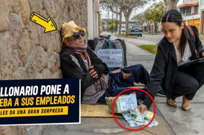 Millonario prueba honestidad y valores a empleados | Millonario puso a prueba a sus trabajadores