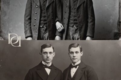 Une photo de 1875 des jumeaux Ozark semble paisible — puis des historiens ont découvert un secret si sombre qu’il a été interdit.