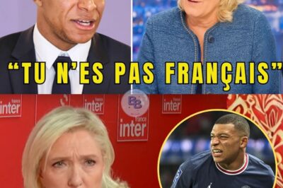 LA RÉPONSE HISTORIQUE DE MBAPPÉ À MARINE LE PEN : UN SILENCE ET UNE PHRASE QUI ONT BOULEVERSÉ LE PAYS