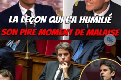 KO VERBAL : Un Militaire Fait Voler en Éclats les Clichés Parisiens de Gabriel Attal lors d’un Concours d’Éloquence