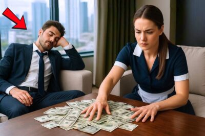 EL MILLONARIO FINGIÓ DORMIR PARA PROBAR A SU EMPLEADA — LO QUE ELLA HIZO LO DEJÓ SIN PALABRAS