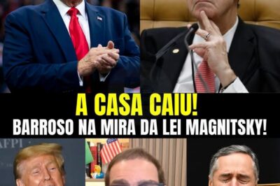A Casa Caiu! Barroso Entra em Pânico Ao Descobrir Que Trump Está Usando a Lei Magnitsky Contra Ele! Em Um Movimento Surpreendente, O Ex-presidente Trump Coloca Barroso Sob Os Holofotes, Utilizando Uma Lei Que Pode Mudar Radicalmente Seu Destino. O Que Está Por Trás Dessa Reviravolta Internacional Que Está Deixando O Supremo em Alerta? Como Barroso Vai Reagir A Essa Ameaça Que Pode Abalar Sua Posição no Poder? Descubra Todos os Detalhes Dessa Batalha Político-Diplomática Antes Que Seja Apagado! Clique no Link nos Comentários para Saber Mais!