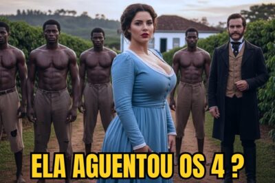 Padre Flagra Barão Inrustido Vendo a Sinhá ser ‘Possuída’ por 4 Escravos…