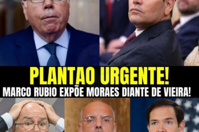 PLANTÃO URGENTE! MARCO RUBIO MOSTRA PROVAS CONTRA MORAES NA FRENTE DE MAURO VIEIRA! O AVISO ESTÁ DAD