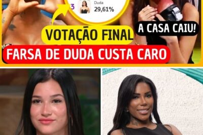DUDA ELIMINADA! MENTIRA sobre EXPULSÃO COMPLICA na VOTAÇÃO! ENQUETE CONFIRMA o PIOR!