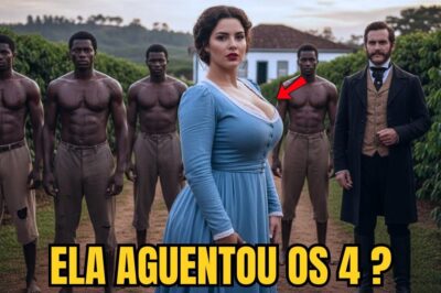 “Padre Flagra Barão Inrustido Vendo a Sinhá ser ‘Possuída’ por 4 Escravos…”