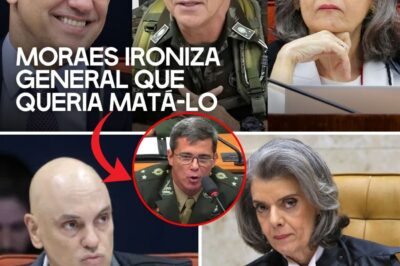 Moraes zomba de general que planejou seu assassinato! Plano fracassado de golpe vira cadeia