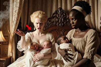 A SINHÁ TEVE TRIGÊMEOS E MANDOU A ESCRAVA SUMIR COM O QUE NASCEU MAIS ESCURO – MAS O DESTINO COBROU